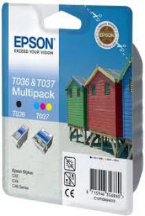 Epson sada inkoustů T036+T037, T036140BA Epson sada inkoustů T036+T037, T036140BA