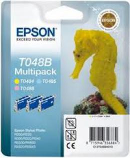 Epson sada inkoustů (y,lc,lm), T048B40 Epson sada inkoustů (y,lc,lm), T048B40