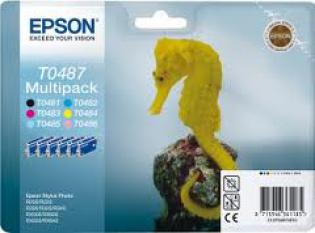 Epson sada inkoustů (bk,y,c,m,lc,lm), T048740 Epson sada inkoustů (bk,y,c,m,lc,lm), T048740
