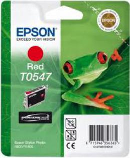 Epson červený (red) inkoust, T054740 Epson červený (red) inkoust, T054740