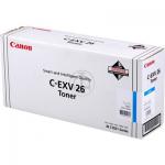 Canon azurový (cyan) toner, C-EXV26-C