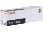 Canon azurový (cyan) toner, C-EXV17-C