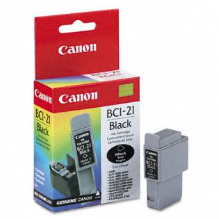 Canon černý (black) inkoust, BCI-21B Canon černý (black) inkoust, BCI-21B
