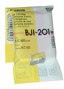 Canon žlutý (yellow) inkoust, BJI-201Y Canon žlutý (yellow) inkoust, BJI-201Y