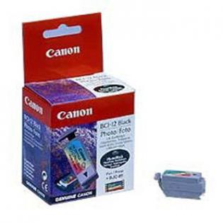 Canon foto černý (foto černá (photo black)) inkoust, BCI-12B Canon foto černý (foto černá (photo black)) inkoust, BCI-12B