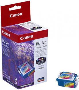 Canon foto černý (foto černá (photo black)) inkoust, BC-12e Canon foto černý (foto černá (photo black)) inkoust, BC-12e