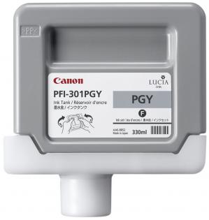 Canon foto šedý (photo grey) inkoust, PFI-301PGY Canon foto šedý (photo grey) inkoust, PFI-301PGY