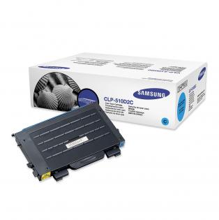 Samsung azurový (cyan) toner, CLP-510D2C