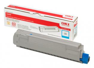 OKI azurový (cyan) toner, C8600-C OKI azurový (cyan) toner, C8600-C