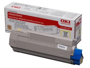 OKI žlutý (yellow) toner, C5650-Y