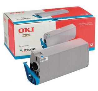 OKI azurový (cyan) toner, C7000-C OKI azurový (cyan) toner, C7000-C