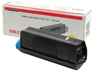 OKI žlutý (yellow) toner, C5000-Y OKI žlutý (yellow) toner, C5000-Y
