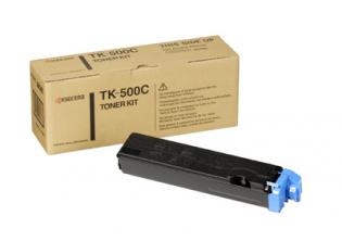 Kyocera azurový (cyan) toner, TK-500C Kyocera azurový (cyan) toner, TK-500C