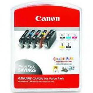 Canon sada inkoustů, CLI-8BKPCPMRG Canon sada inkoustů, CLI-8BKPCPMRG