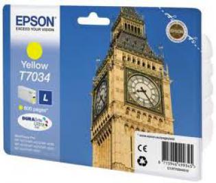 Epson žlutý (yellow) inkoust, T703440 Epson žlutý (yellow) inkoust, T703440