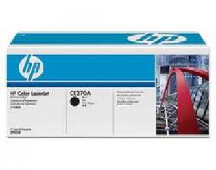 HP černý (black) toner, CE270A HP černý (black) toner, CE270A