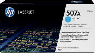 HP azurový (cyan) toner, 507A, CE401A HP azurový (cyan) toner, 507A, CE401A