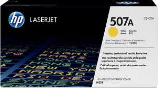 HP žlutý (yellow) toner, 507A, CE402A HP žlutý (yellow) toner, 507A, CE402A