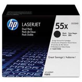 HP černý (black) toner, CE255XD