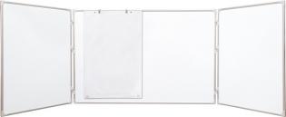 Magnetická rozkládací tabule 2x3, 150x100/300cm