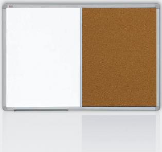 Kombinovaná tabule 2x3, 60x90cm, korek/magnet