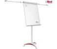 Flipchart 2x3 Mobilchart, 100x70 cm RED line