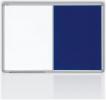Kombinovaná tabule 60x90cm, modrý filc/magnet